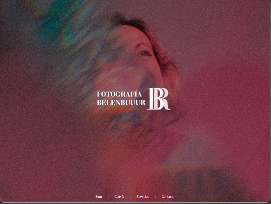 Captura principal del portfolio Fotografía Belenbuuur